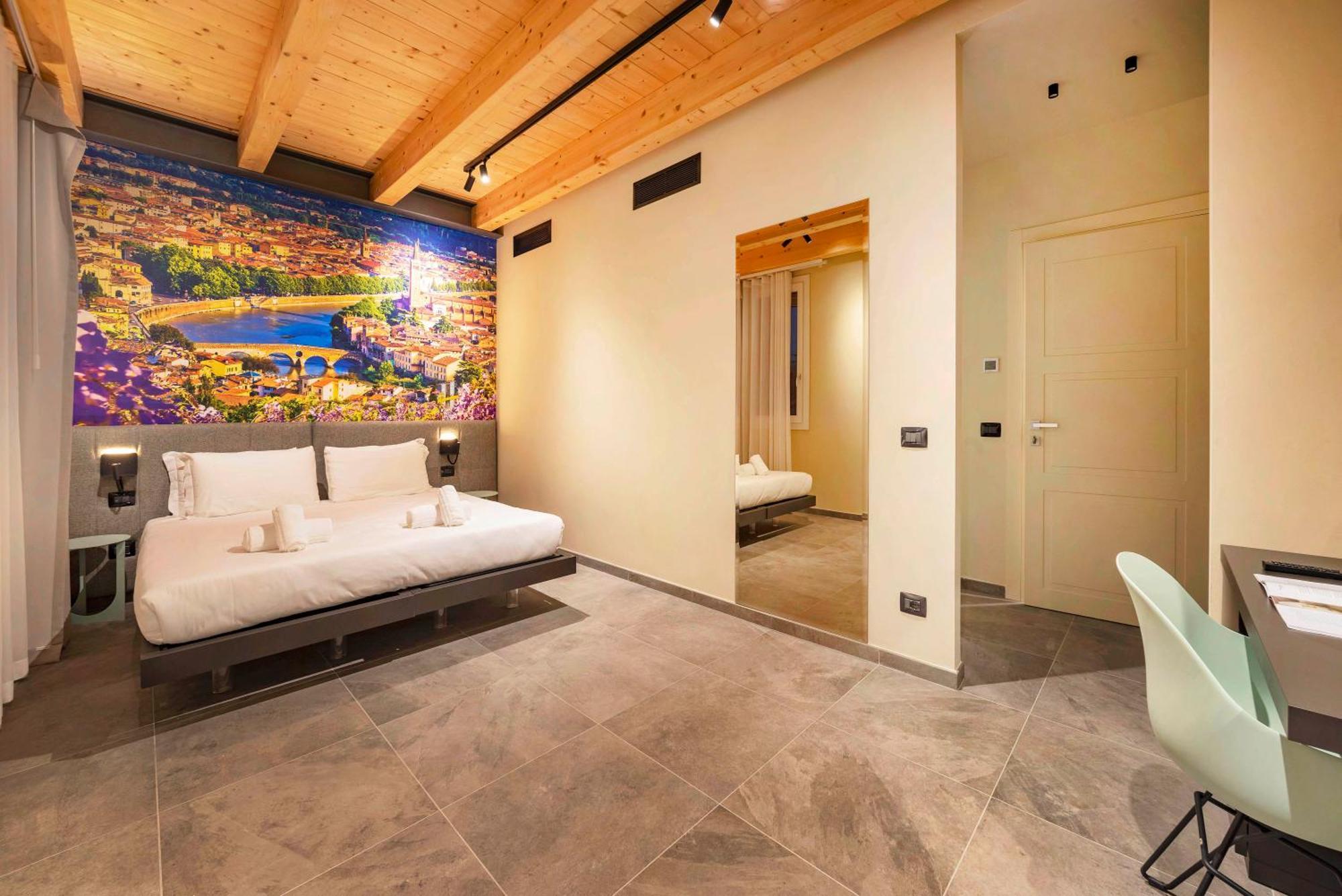 Italianflat - Verona'S River, Free Parking For Car & Bike, Nature, Relax Buitenkant foto
